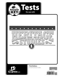 Heritage Studies 1 Tests Answer Key (3rd ed.)