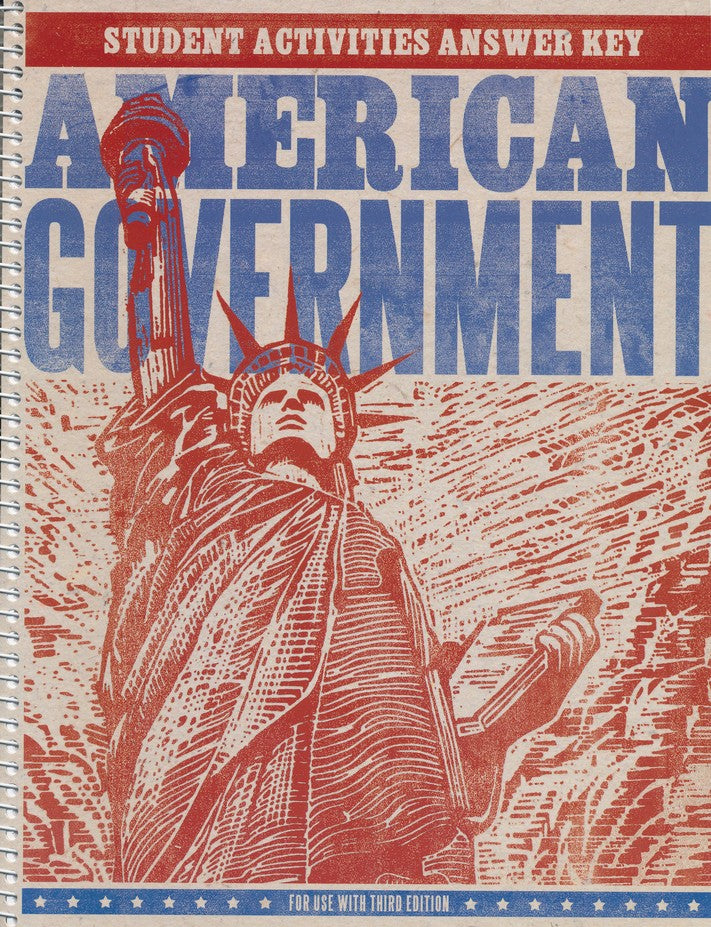American Government Student Activities Answer Key (3rd ed.)
