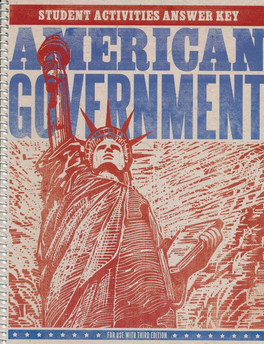 American Government Student Activities Answer Key (3rd ed.)