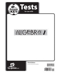 Algebra 2 Tests Answer Key (3rd ed.)