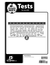 Heritage Studies 2 Tests Answer Key (3rd ed.)