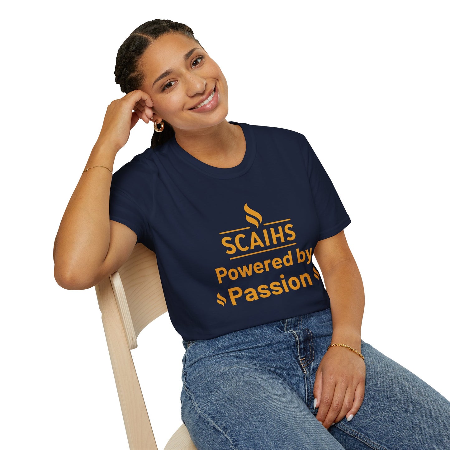 Powered by Passion Adult Unisex T-Shirt