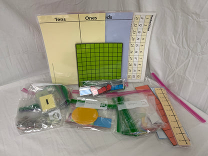 BJU Math K5-1 (4th Ed.) Student Manipulatives Packet