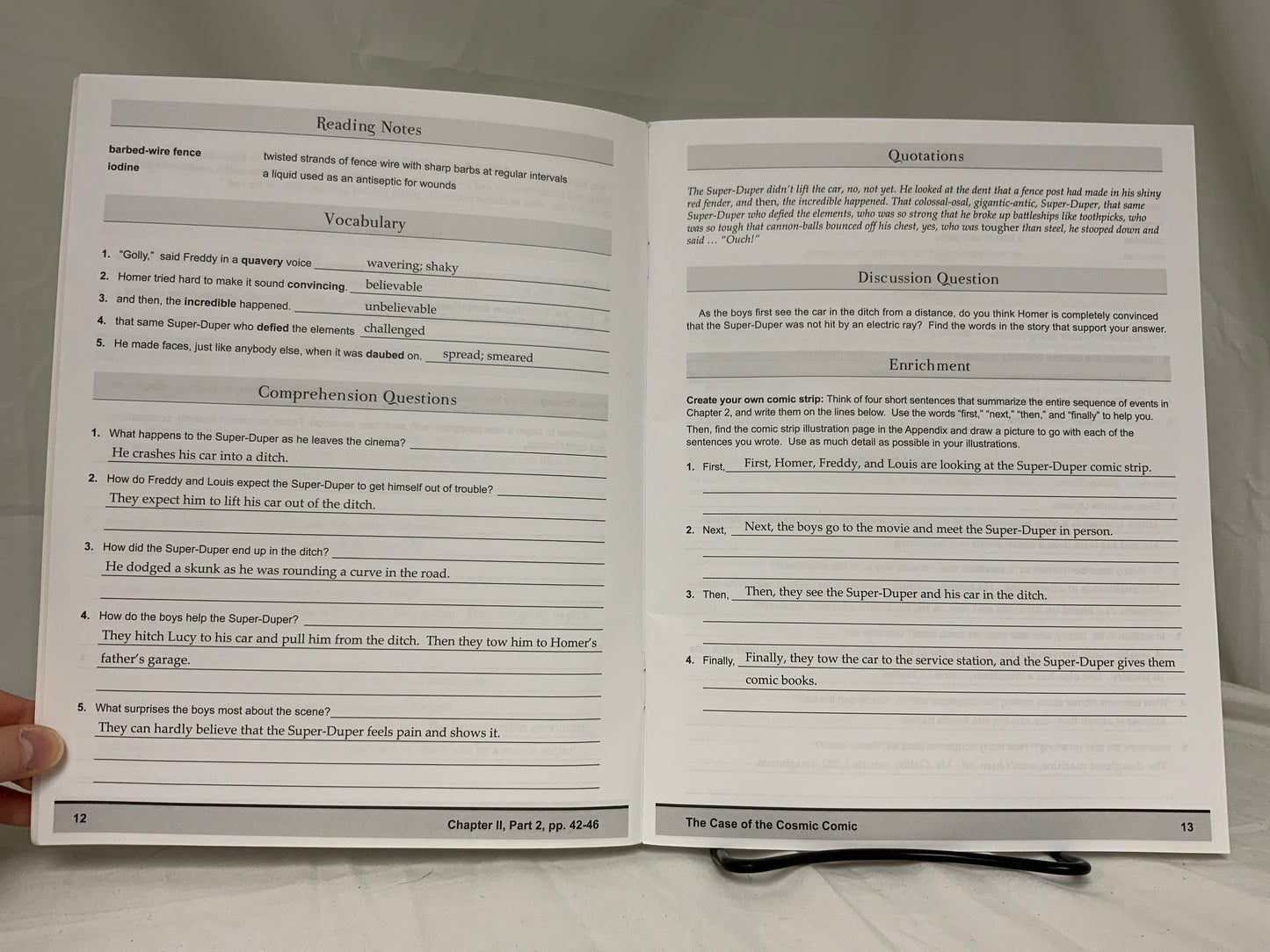 Homer Price Teacher Guide