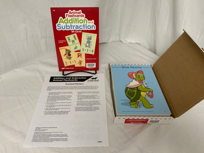 Abeka Addition and Subtraction Animal Flashcards