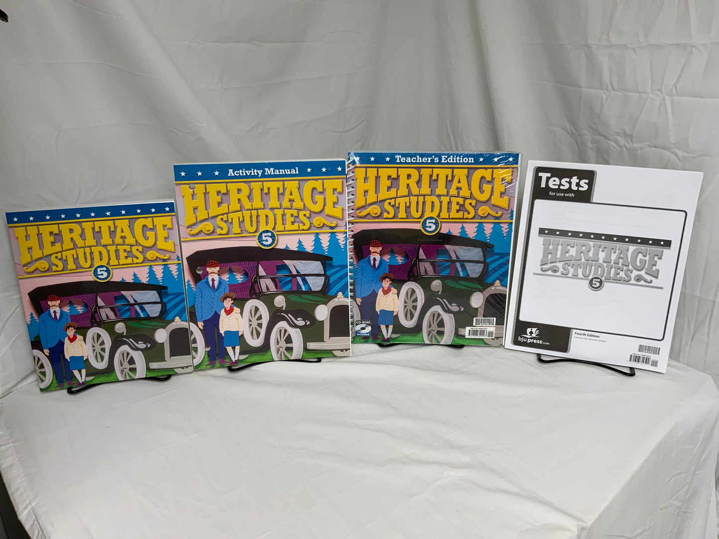 BJU Heritage Studies 5 (4th Ed.) Set of 4