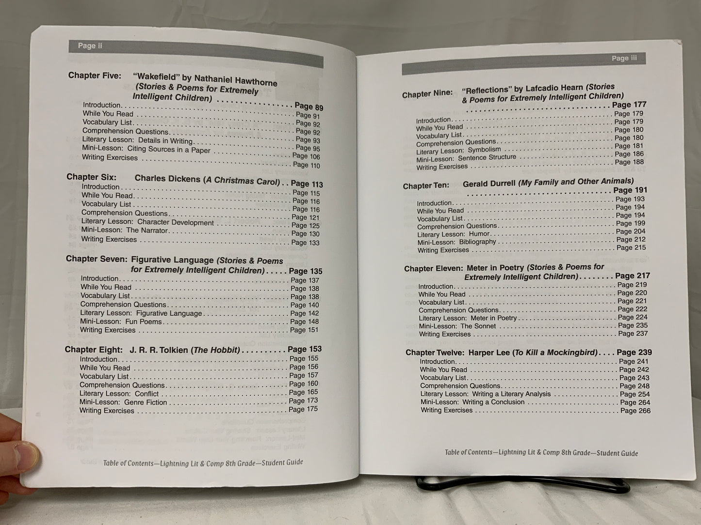 Lightning Lit & Comp: 8th Grade (2nd Ed.) Student Guide