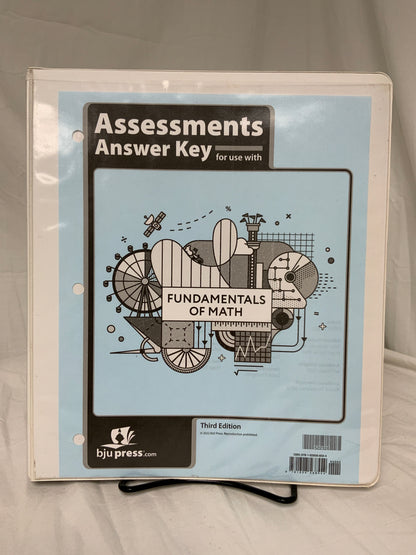 BJU Fundamentals of Math (3rd Ed.) Set of 5