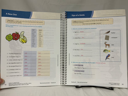BJU Reading 3 (3rd Ed.) Worktext Answer Key