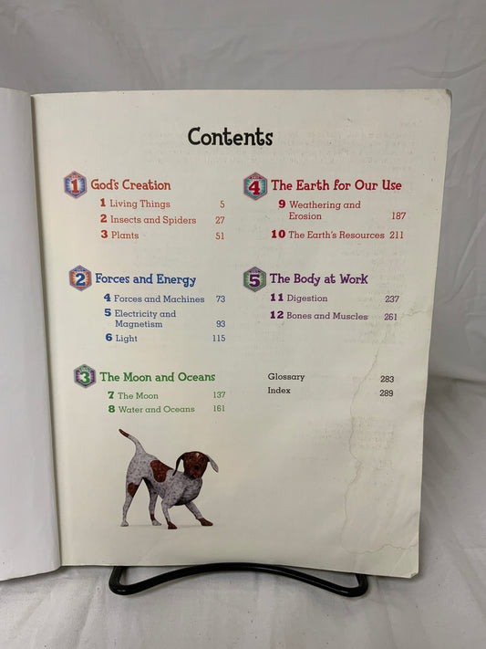 BJU Science 4 (4th Ed.) Textbook