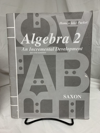 Saxon Algebra 2, 2nd Ed. Set of 3