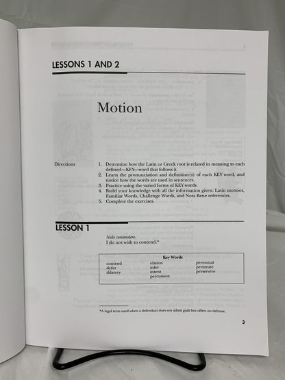 Vocabulary from Classical Roots Student Book B