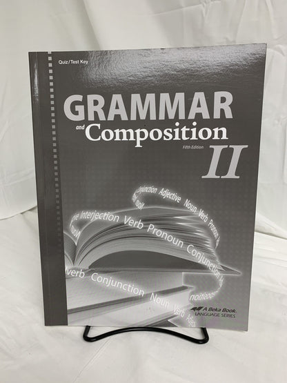 Abeka Grammar & Composition II (5th Ed.) Set of 2