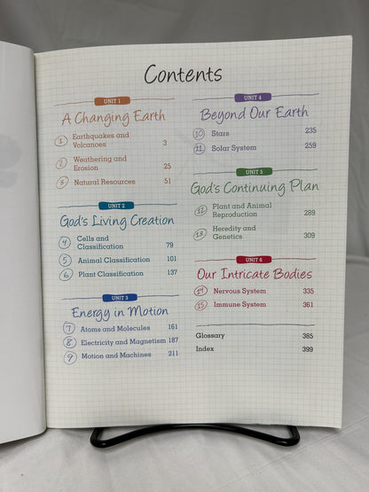 BJU Science 6 (4th Ed.) Set of 4