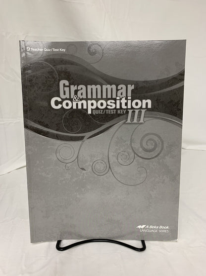 Abeka Grammar & Composition III (5th Ed.) Set of 2