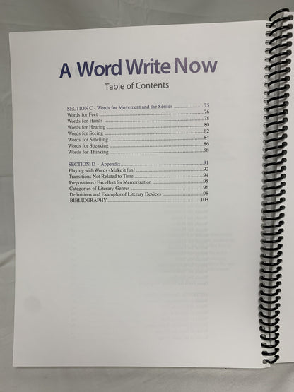 A Word Write Now