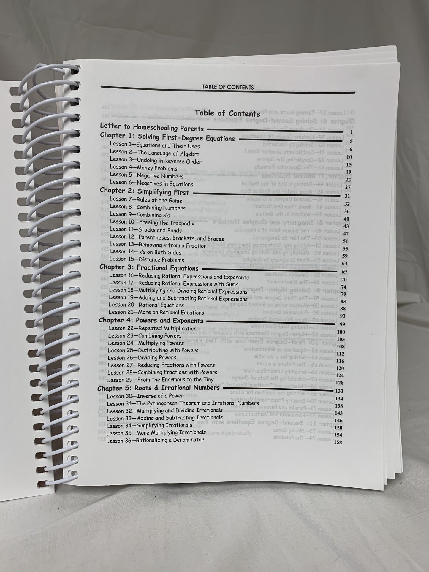 Algebra 2 2.0 (Teaching Textbooks) Set of 3