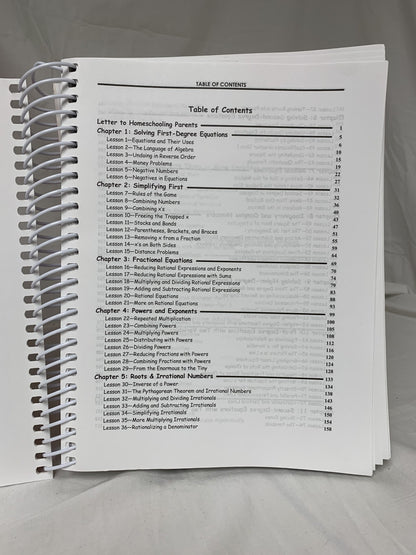 Algebra 2 2.0 (Teaching Textbooks) Set of 3