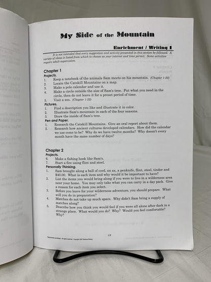 My Side of the Mountain Study Guide