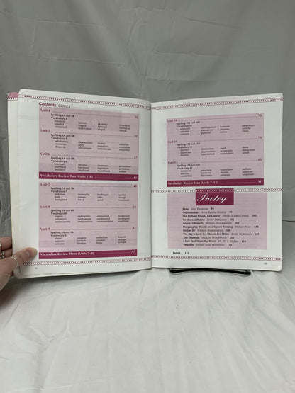 Abeka Vocabulary Spelling Poetry IV (2nd Ed.)