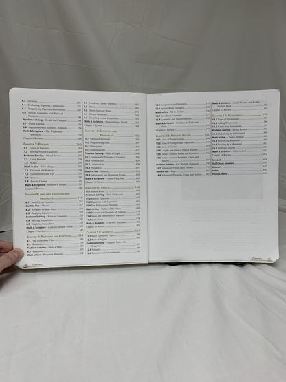 BJU Pre-Algebra (2nd Ed.) Textbook