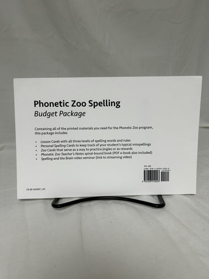 Phonetic Zoo Spelling Budget Package