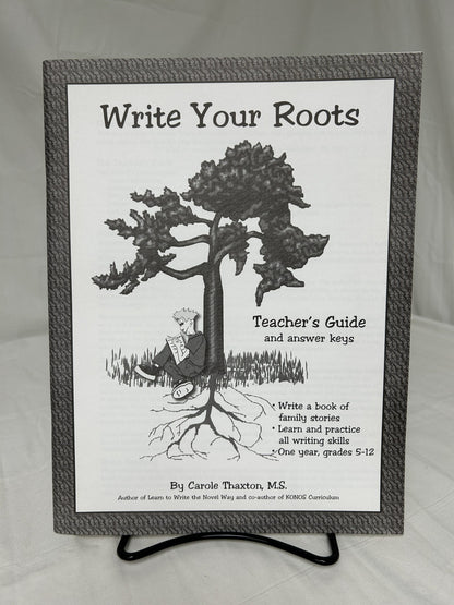 Write Your Roots Set of 2