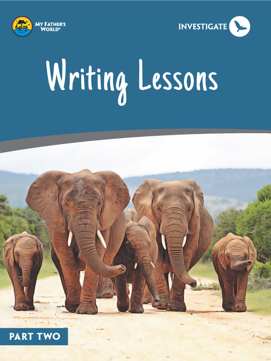 Writing Lessons Part Two