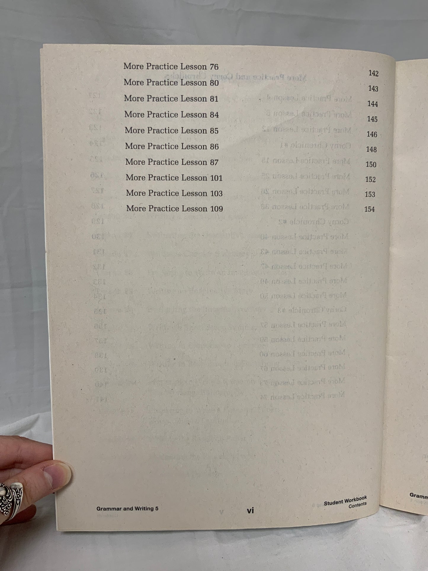 Saxon Grammar & Writing 5 (2nd Ed.) Student Workbook