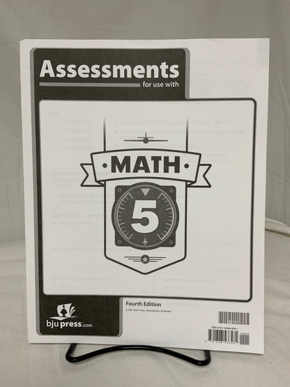 BJU Math 5 (4th Ed.) Set of 5