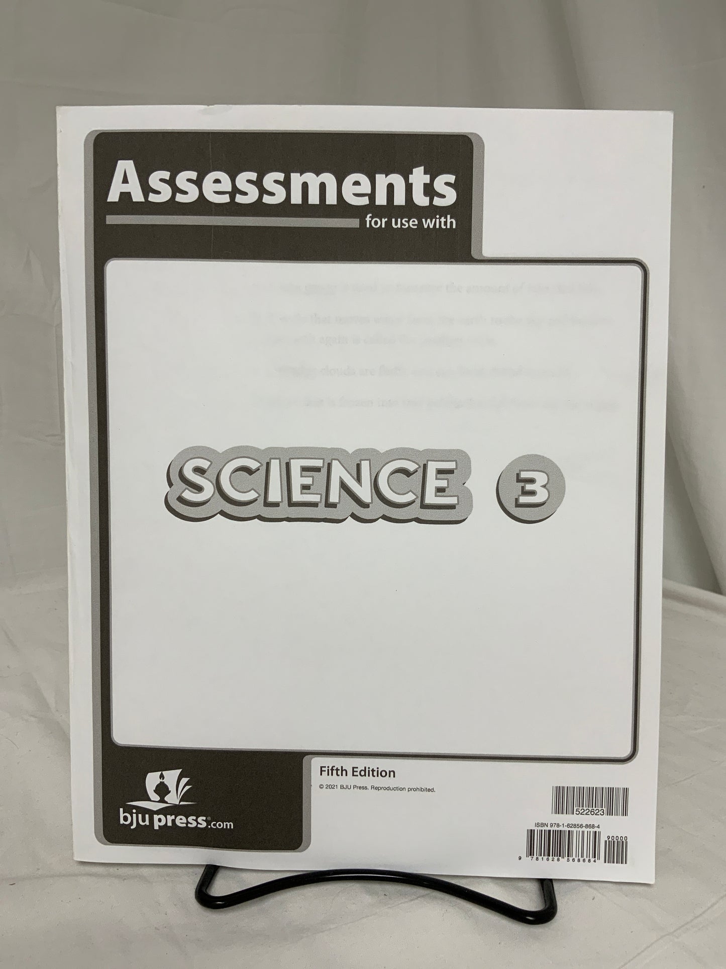 BJU Science 3 (5th Ed.) Assessments