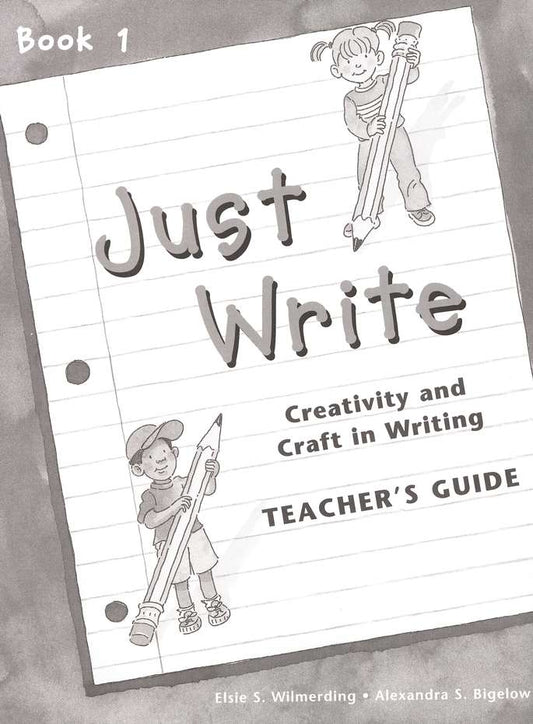Just Write 1 - Teacher's Guide (Grades 2-3)