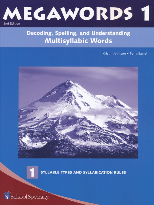 Megawords 1 Student Book 2nd Edition (Grades 4-12)