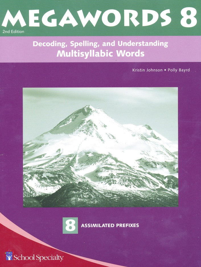 Megawords 8 Student Book 2nd Edition (Grades 4-12)