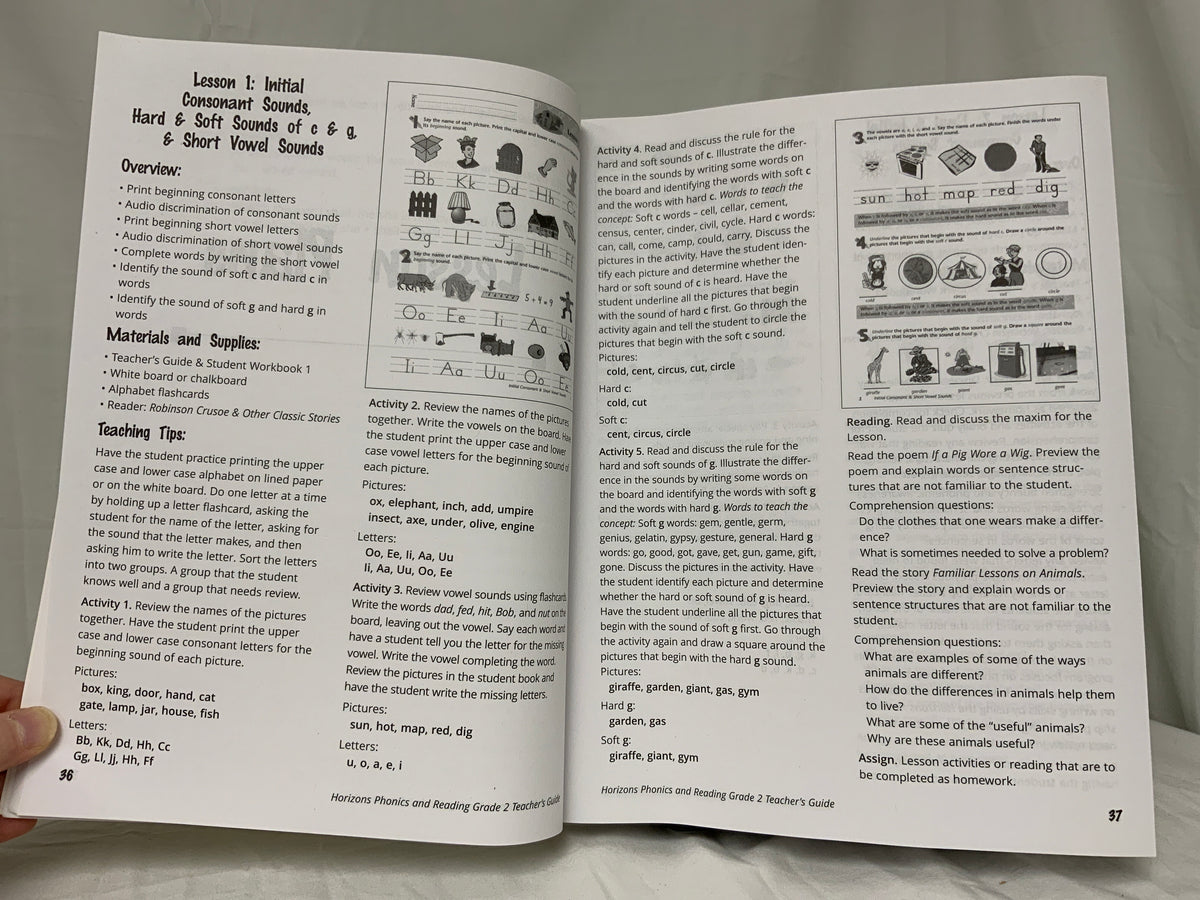 Horizons Phonics and Reading 2 Teacher's Guide