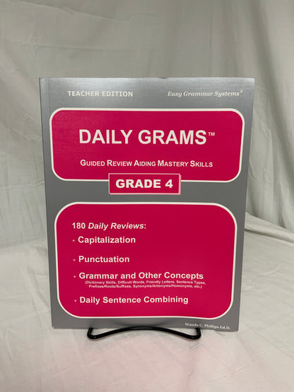 Daily Grams Grade 4 Teacher Edition