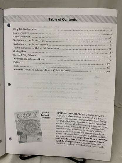 Master's Class Biology Teacher Guide