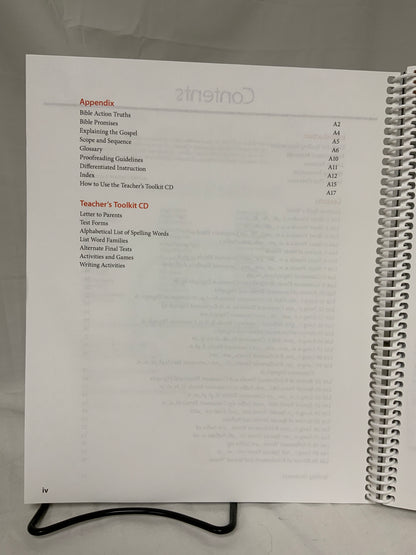 BJU Spelling 1 (3rd Ed.) Teacher's Edition