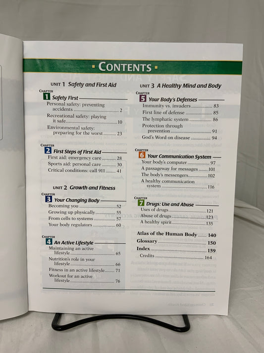 Abeka Choosing Good Health (3rd Ed.) Textbook