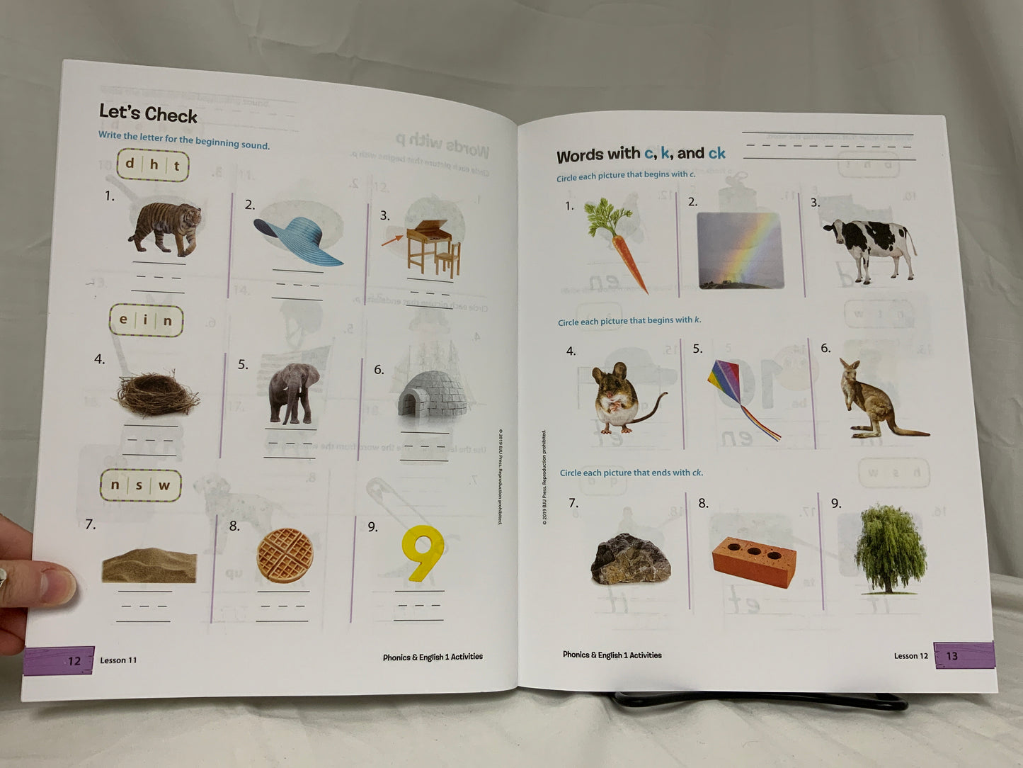 BJU Phonics & English 1 (4th Ed.) Set of 2