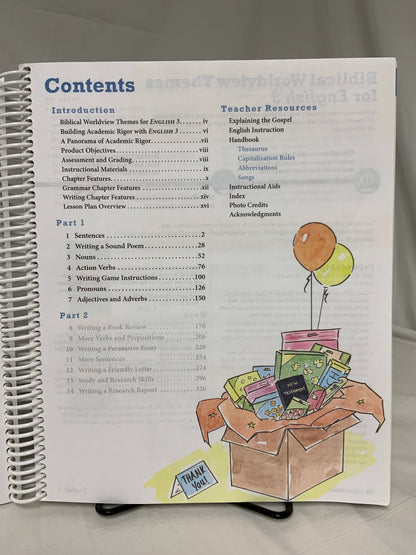 BJU English 3 (3rd Ed.) Teacher Edition