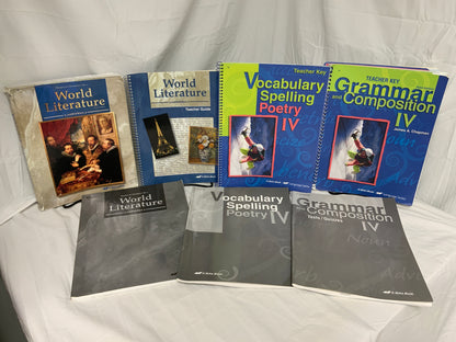 Abeka English 10 - Set of 7