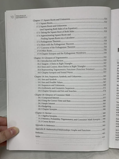 Principles of Mathematics Book 2 Textbook