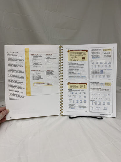 Abeka Arithmetic 4 (4th Ed.) Set of 2