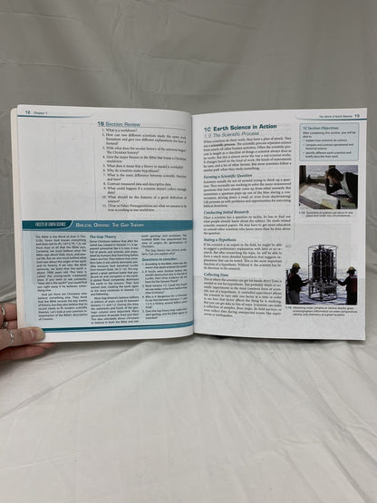 BJU Earth Science (4th Ed.) Textbook
