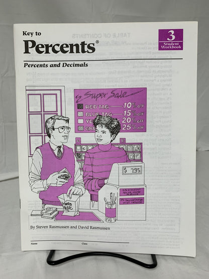 Key to Percents - Set of 5