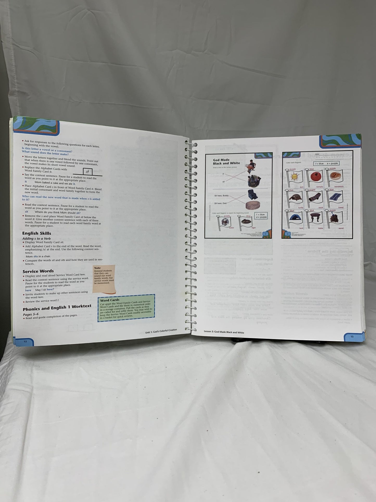 BJU Phonics & English 1 (3rd Ed.) Set of 2