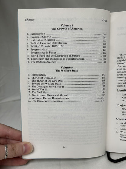 A Basic History of the United States - Set of 6