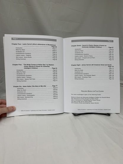 Lightning Lit & Comp: 7th Grade (2nd Ed.) Set of 2