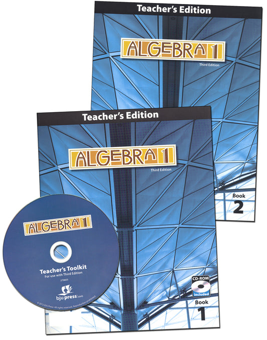 Algebra 1 (3rd Ed.) Teacher's Edition